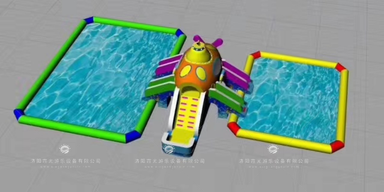 防城港深海潜艇儿童乐园充气游泳池